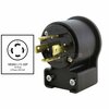 Ac Works NEMA L15-30P 3-Phase 30A 250V Elbow 4-Prong Locking Male Plug with UL, C-UL Approval ASEL1530P